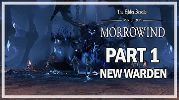 The Elder Scrolls Online Morrowind New Warden Lets Play Part 1 - Beginning