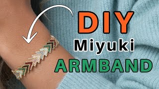 Miyuki V-vorm Armband maken