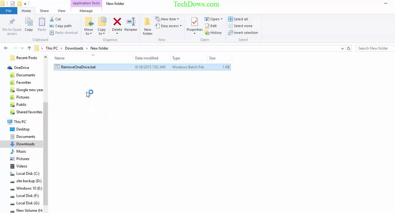 uninstall or remove onedrive completely from windows 10 by using a how to delete onedrive from windows 10
