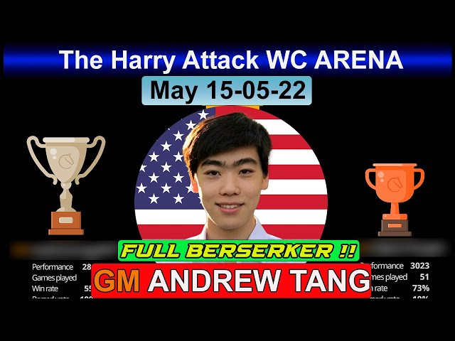 ♚ GM Andrew Tang 30 Second Bullet Chess / Cheater Caught/ Lichess.org March  11, 2018 