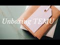 Unboxing temu  scrapbooking et autres