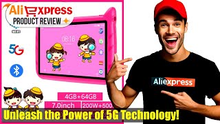5G WiFi 7 Inch Tablet Pc Review - Perfect Gift for Kids Learning Education!