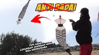 Parah Layangan Janggan 50cm Melawan Badai‼️ Sempat Nuncep hampir patah