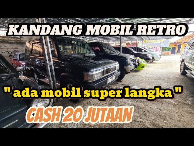 Mobil super langka nih ‼️ cash 20 jutaan siap gas di Kandang mobil retro class=