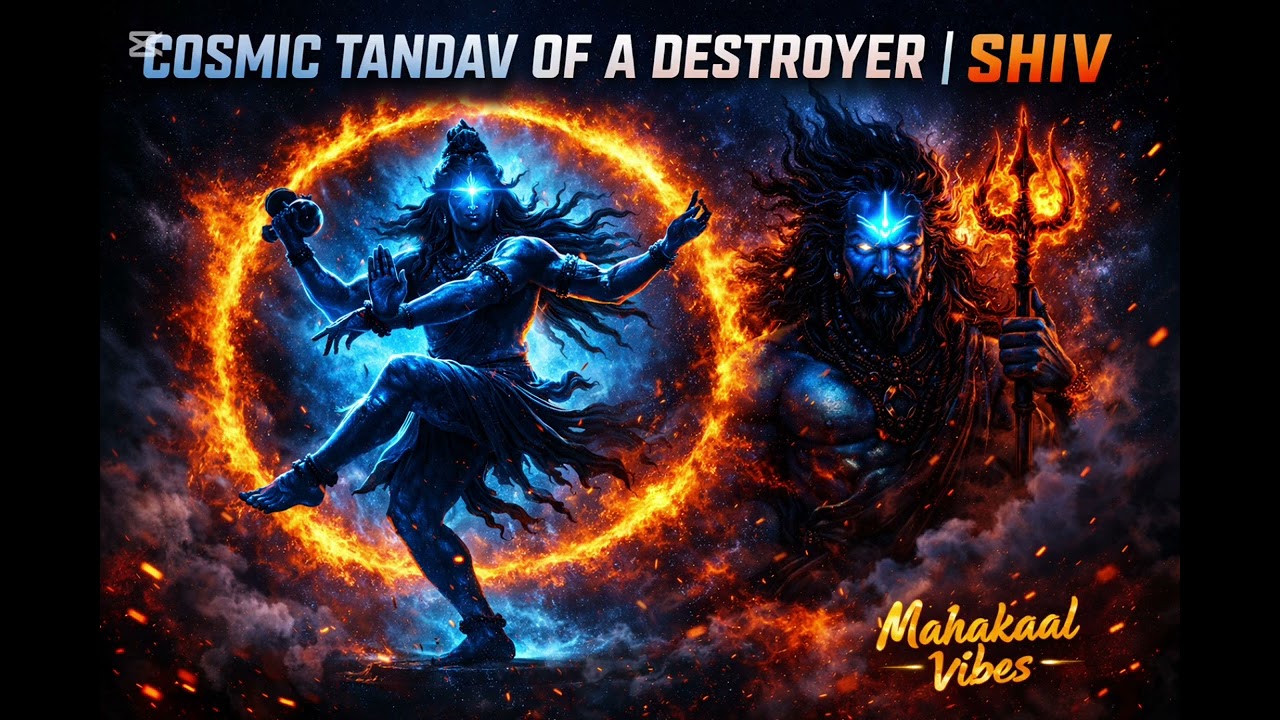 महाकाल का ताण्डव | Shiv Rap Song 2026 | Powerful Hindi Rap on Mahadev | Cosmic Tandav
