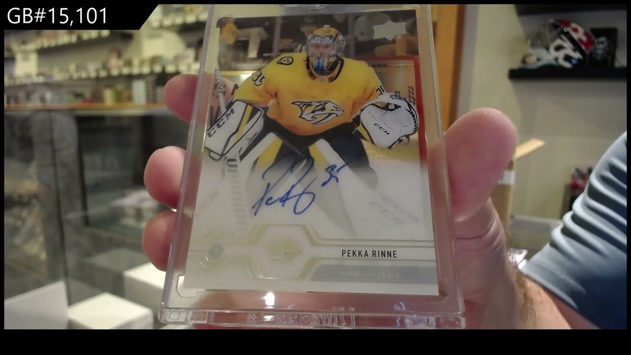 19-20 Upper Deck Clear Cut Hockey 15 Box Case Break - C&C GB #15,101