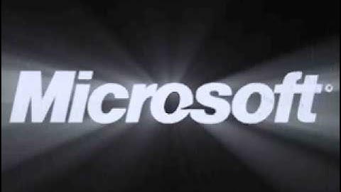Microsoft logo animation - Windows 95