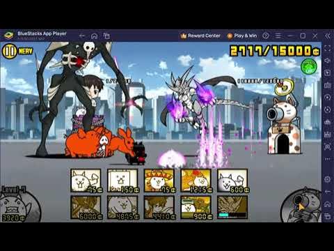 The Battle Cats- Evangelion Collab Event! (Decisive Battle/Evangelion