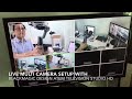 Multi-camera live switching setup with BlackMagic Design ATEM Television Studio HD