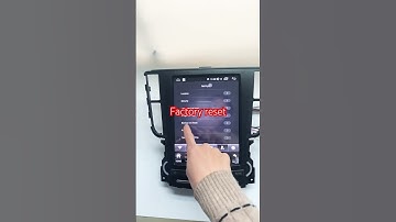 How to deal with factory reset for aftermarket car android radio #factoryreset