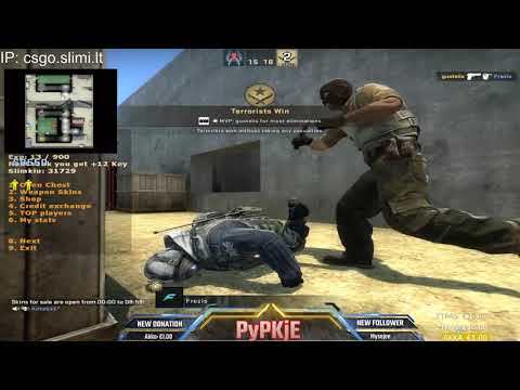 Slimi CS:GO v2 informacija