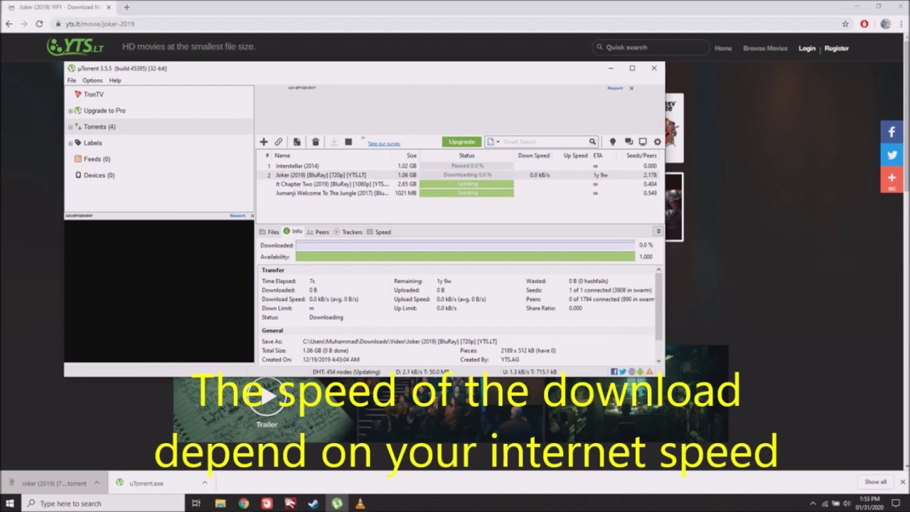 How to... (Download movies through Utorrent) downloadmovies utorrent