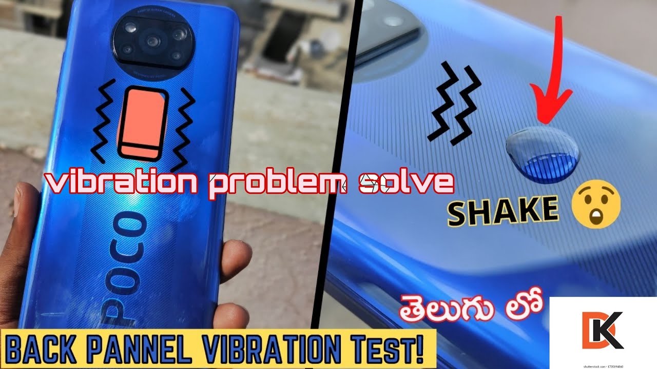 poco x3 back side vibration problem solve #poco #Dk #pocox3pro