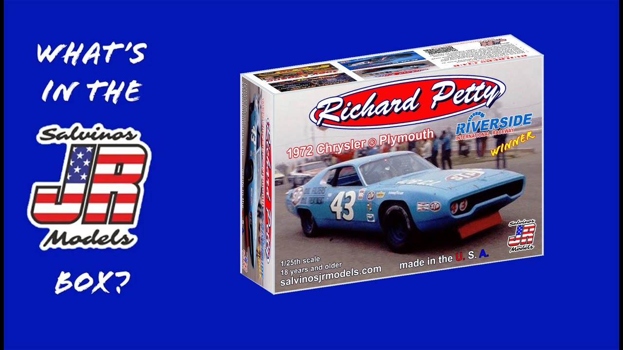 自動車 Richard Petty 1/25 Salvinos jr Plymouth Salvinos JR 1/25 #43 Richard Petty 1971 Plymouth Road Runner