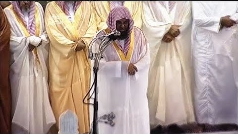 ليلة رمضانية جميلة يبدع فيها الشيخ أ.د سعود الشريم ما تيسر من سورة المائدة || ليلة ٦ رمضان ١٤٣٢هـ