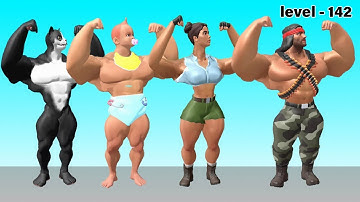 Muscle Rush - Max Levels Android Gameplay ios, Level - 142