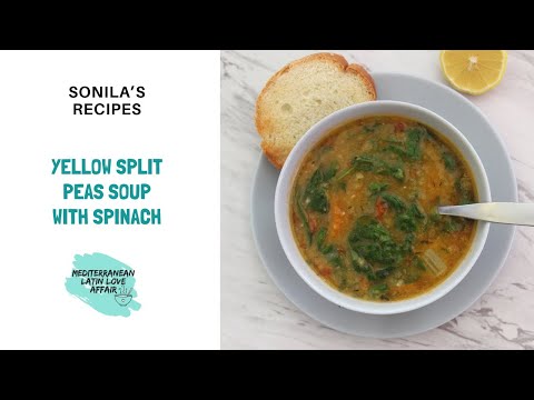 Mediterranean Split Pea Soup