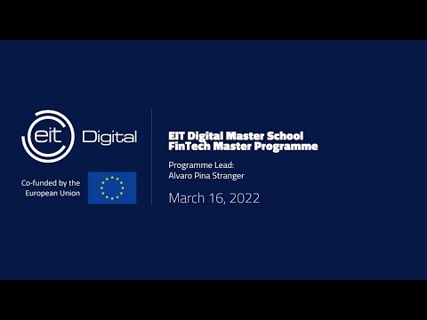 Webinar: EIT Digital Master School - Fintech