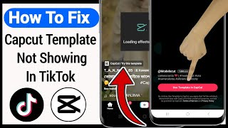 Capcut Template Not Showing In TikTok | How To Fix Capcut template not showing on TikTok