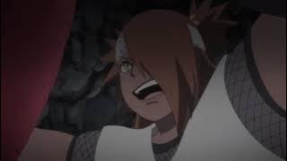Sarada is surprised to learn that Aoda is Sasuke's loyal snake, Chocho is petrified by Garaga