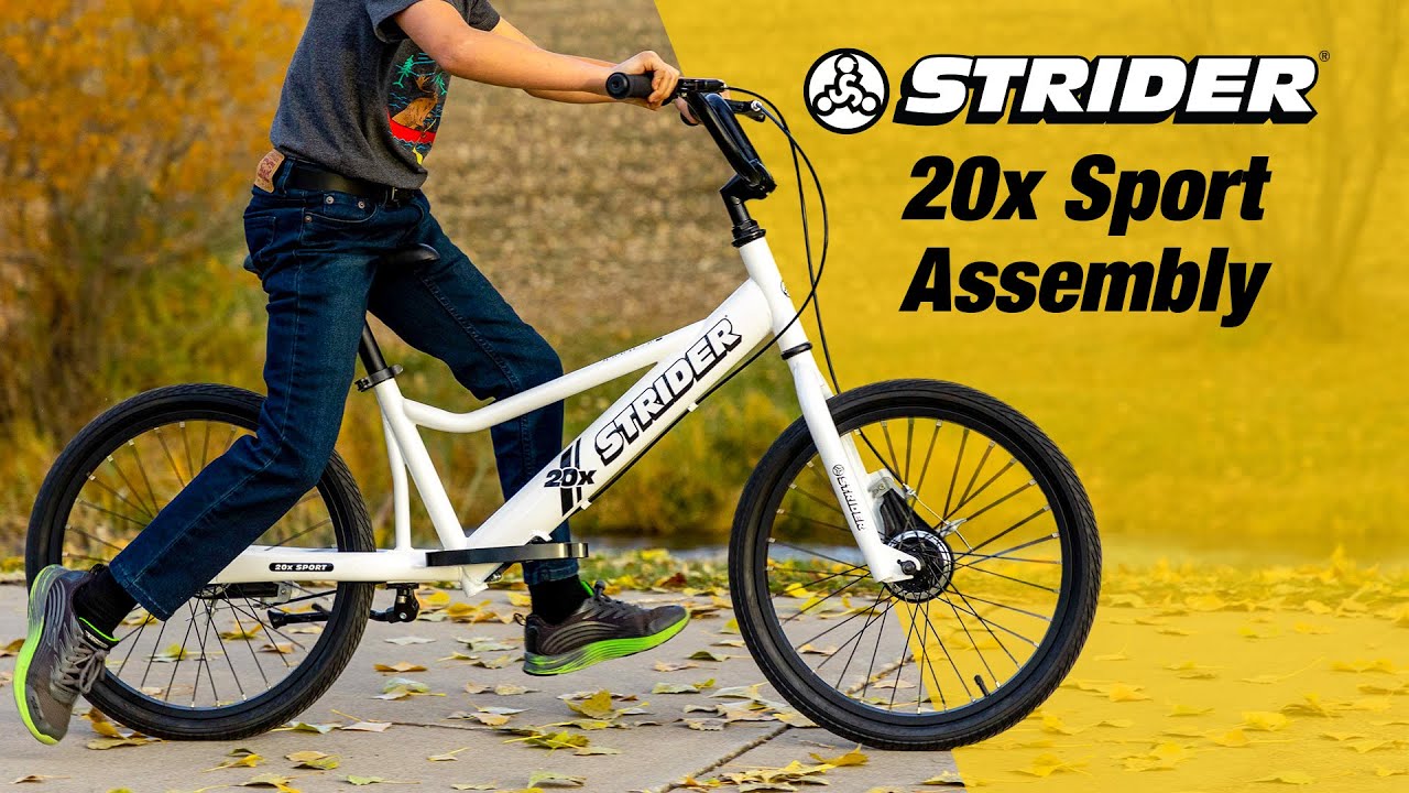 How to Assemble Your Strider 20x Sport: Step-by-Step Assembly Guide