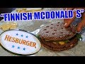 Finland Friday: The biggest FAST FOOD chain in Finland!