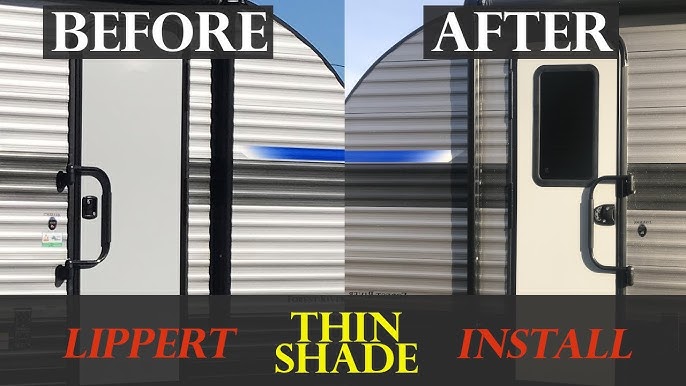 Thin Shade™ Ready RV Window Shade for Prepped Lippert™ Entry Doors –  ArrKann Trailer