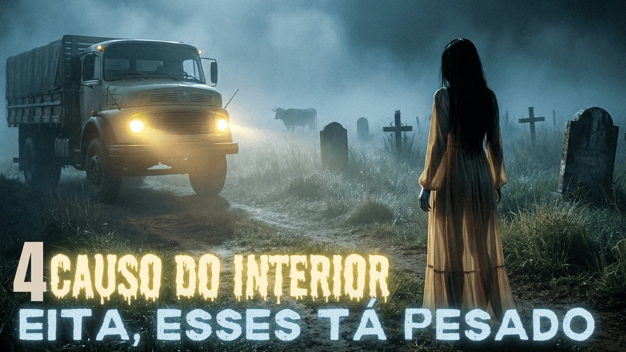 4 Relatos De Quem CRUZOU A LINHA Do SOBRENATURAL E NÃO Tem COMO VOLTAR. Relatos Terror | Ep.72