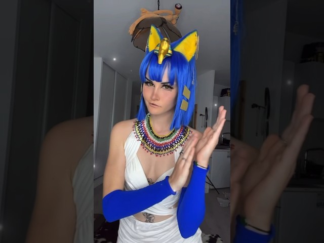 Do you like Ankha ?🐱 #cosplay #animalcrossing class=