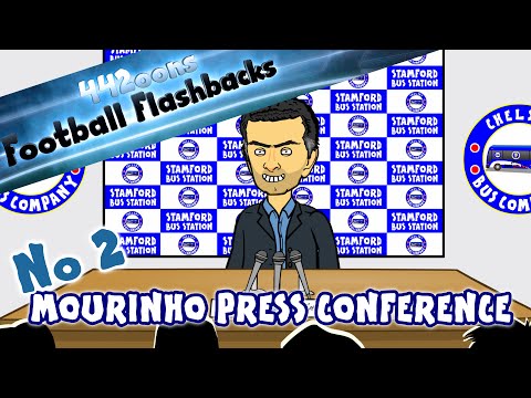 Jose Mourinho The Special One Press Conference SONG! FOOTBALL FLASHBACK No 2 (2004 Parody)