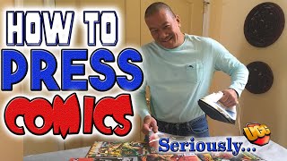 Comic Book Pressing 101 - Essentials (How to make a Hydration Chamber)