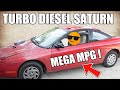 S3 E17  We get 80 MPG with our D722 Kubota turbo diesel Saturn.  Best fuel economy yet !