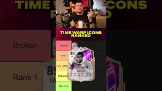 Ranking TIME WARP ICONS on FC 26! 💫 #fc26