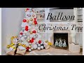 Organic Balloon Christmas Tree Tutorial | Decorate | Easy | How To