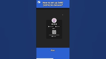 How to set up ZelID (d2FA) in Zelcore?