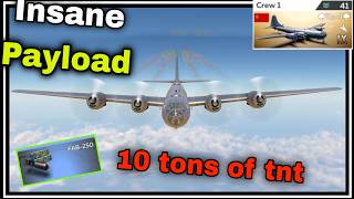 10 Tons of TNT ( 40 Bombs ) - Massive Payload - Tu-4 | War Thunder Mobile