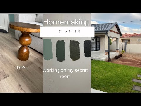 HOMEMAKING DIARIES Started Working On My Secret Room Painting DIYs