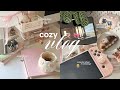 cozy vlog; 。ꪆৎ ˚🍵 aesthetic room, morning diary, journaling & matcha run