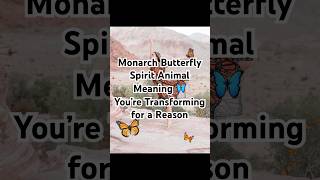 Monarch Butterfly Spirit Animal Meaning | Transformation, Resilience & Rebirth @TheOptimisticMystic
