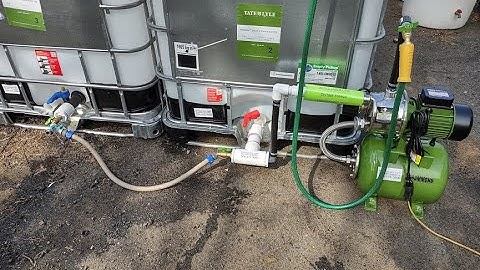 IBC Tote Plug and Play Rain Water System Add a Tank