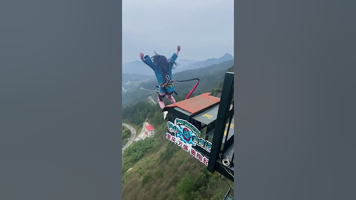 Bungee Jumping With Rope In Beautiful Place:Asmr Bungee Jumping