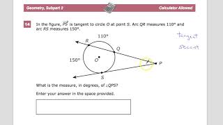 Question 10 (Used to be 14) - Geometry - TNReady Practice Test