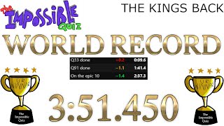 (Former WR) The Impossible Quiz in 3:51.450