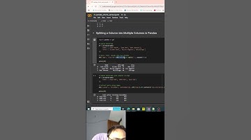 Tutorial 40 : spliting in pandas dataframe-1 #datascience #machinelearning #ai #python #coding