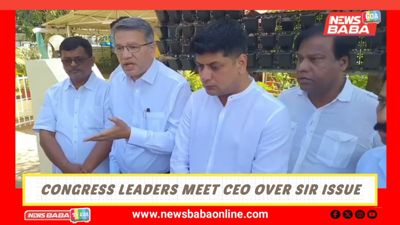 Congress Leaders Meet CEO Over SIR Issue