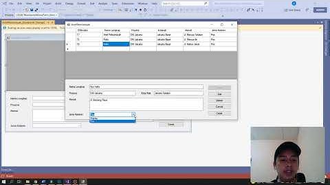 Aplikasi Input Biodata Karyawan Menggunakan Visual Basic - UAS Pemrograman Visual .Net