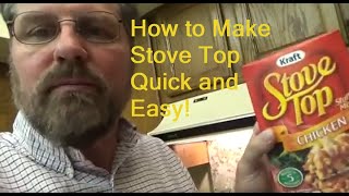 Stove Top Stuffing Mix How-To Easy and Quick!