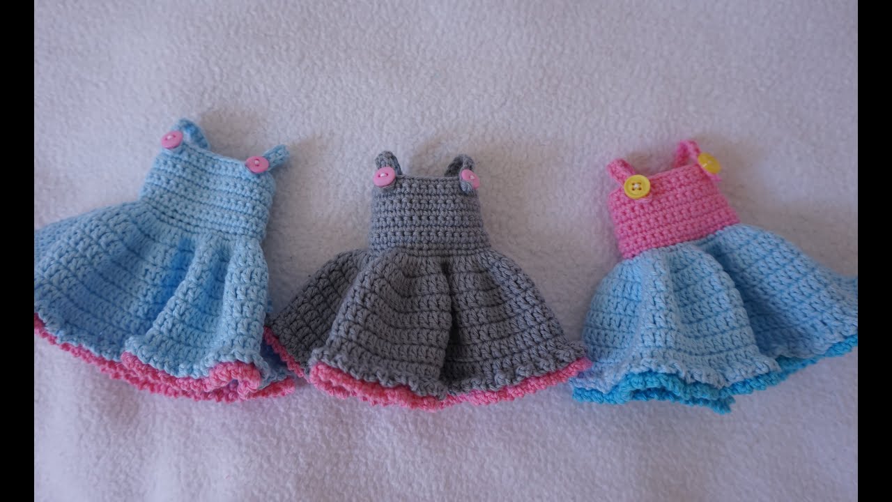 crochet doll dresses