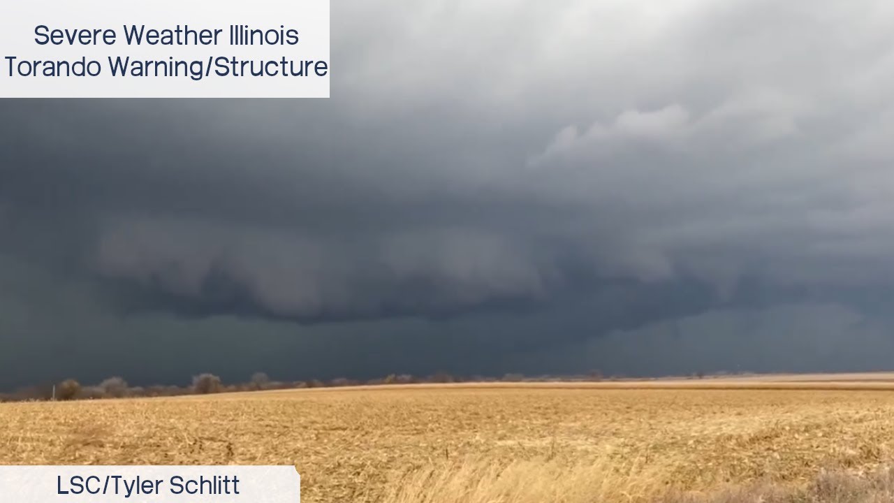 Severe Weather, Tornado Warning and Awesome Storm Structure