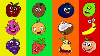 Fruits and Colors Song | English Tree TV